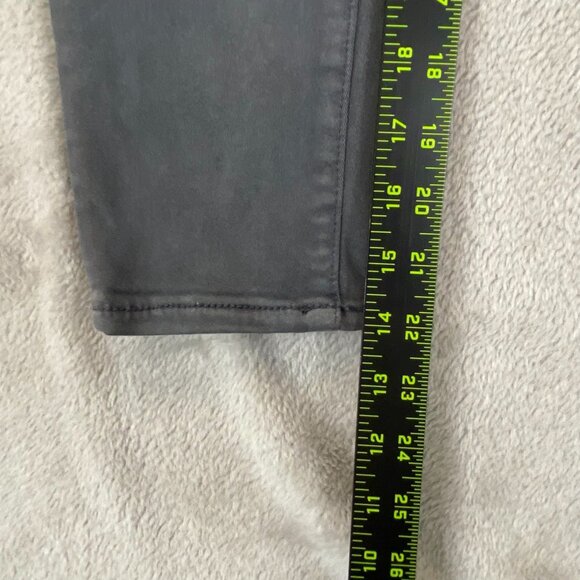 American Eagle Women's Jegging Crop Pants Size 4 Gray AEO Denim Stretchy Comfort - Picture 3 of 15